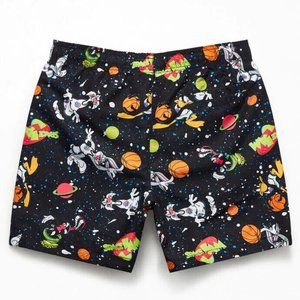 Space Jam Mens Space Jam Characters AOP Swim Shorts Trunks New With Tags